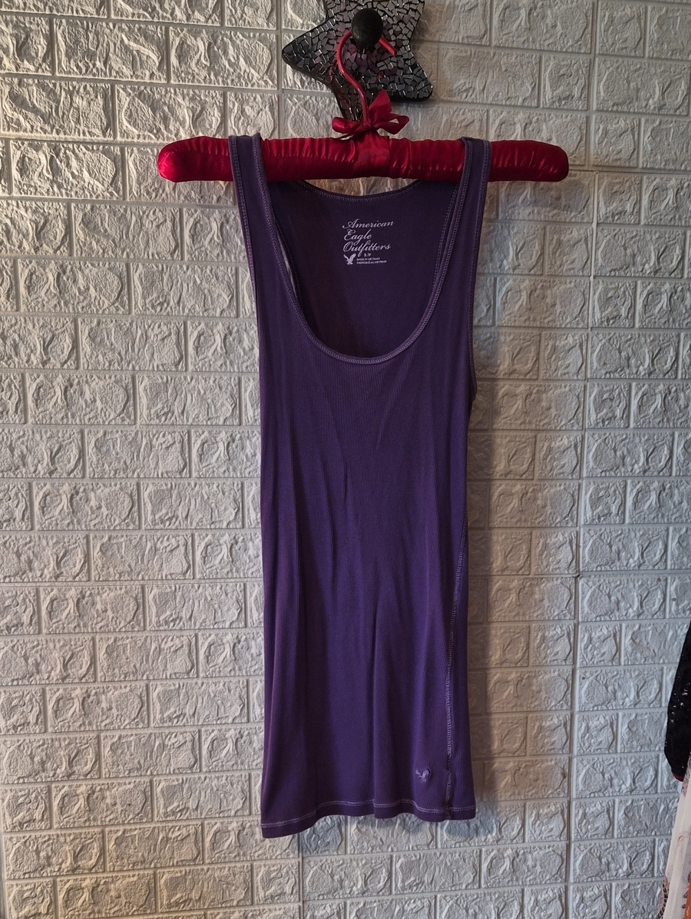American eagle purple tank